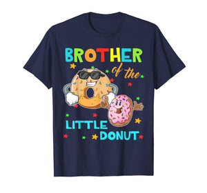 Brother Of The Little Donut Birthday Shirt Donut Shirt