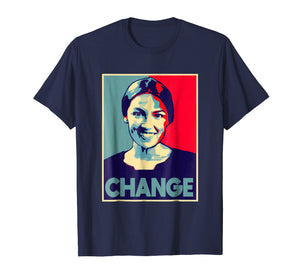 Alexandria Ocasio Cortez 2018 Change Campaign T-Shirt