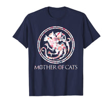 Load image into Gallery viewer, Cat Lovers Shirt - Mother of Cats Mix Flower T-Shirt
