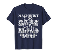 Load image into Gallery viewer, Machinist Funny Job Description Distressed T-Shirt
