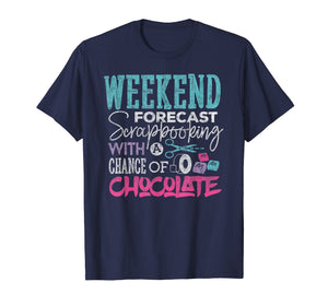 Scrapbook T-shirt Weekend Forecast Scrapbooking Crafting