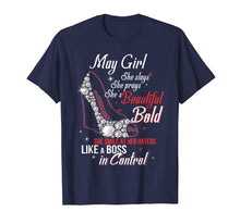 Load image into Gallery viewer, May Girl T-Shirt Slays Prays Beautiful Women Birthday Gifts
