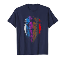 Load image into Gallery viewer, BJJ Belt Rank Lion Face Shirt for Jiu Jitsu
