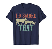 Load image into Gallery viewer, Mens I&#39;d Smoke That Shirt - Vintage Funny BBQ Grilling Chef Gift

