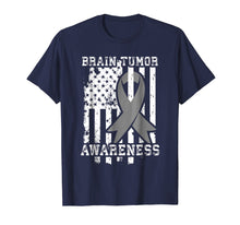 Load image into Gallery viewer, American Flag Shirt Gift for Brain Tumor Patients
