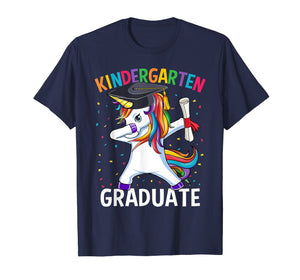 Dabbing Unicorn Kindergarten Graduation 2019 Gift T-Shirt