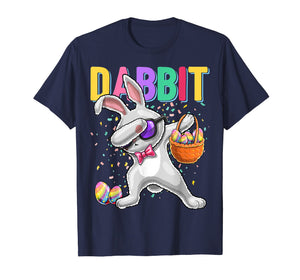 Dabbit Dabbing Easter Bunny Shirt Easter Egg Basket Gift Kid