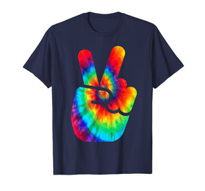 Cool Peace Hand Tie Dye T-Shirt For Boys And Girls