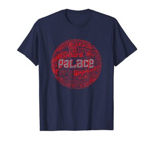 Crystal Palace - Red Typography Print t-shirt