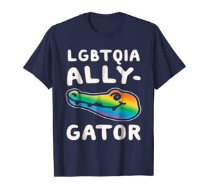 LGBTQIA ALLY-GATOR TSHIRT