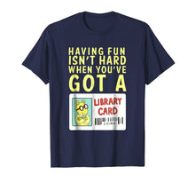 Load image into Gallery viewer, Arthur T Shirt Having Fun Isn&#39;t Hard Library Card
