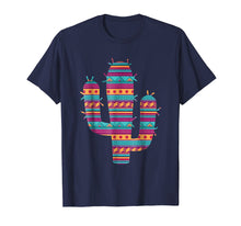 Load image into Gallery viewer, Serape Ethnic Mexican Spanish Style Cactus T-Shirt
