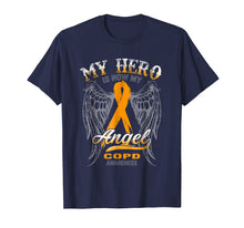 Load image into Gallery viewer, My Hero Is Now My Angel COPD AWARENESS T-shirt
