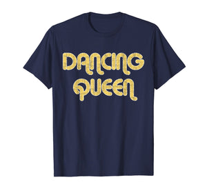DANCING QUEEN Vintage Large Print 1970's T-Shirt