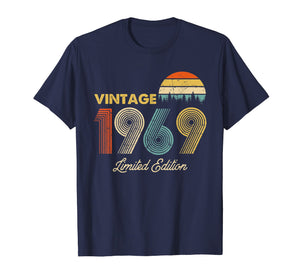 Made in 1969 - Shirt - Vintage 1969 50th Birthday Gift T-Shirt
