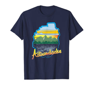 Adirondack Park T Shirt Mountain Bike Hiking Outdoor Gift