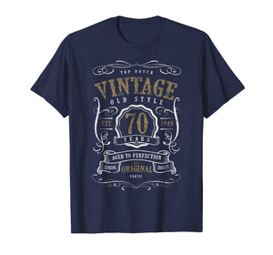 70th Birthday Gift Vintage 1949 All original parts T-Shirt