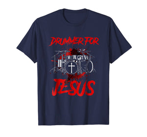 Christian Drummer Gift Shirt Drumming for Jesus