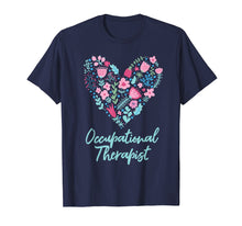 Load image into Gallery viewer, Cute Love occupational Therapist T-shirt OT Flowers Gift Tee
