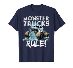 Monster Trucks Rule Shirt for Boys