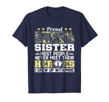 Load image into Gallery viewer, Proud National Guard Sister T-Shirt Military Army Shirt
