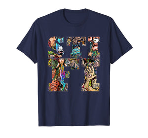 Sticky T Shirt Fingers