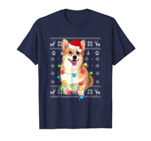 Load image into Gallery viewer, Corgi Christmas Ugly Sweater Style Dog Xmas Gift T-Shirt
