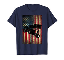 Load image into Gallery viewer, Sprint Car TShirt Racing Distressed American Flag Gift
