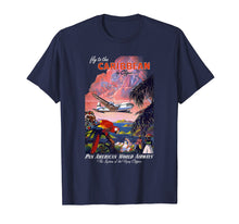 Load image into Gallery viewer, Pan Am Fly to the Caribbean Vintage T-Shirt
