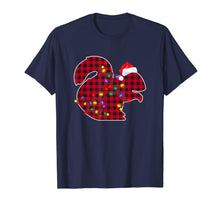 Load image into Gallery viewer, Christmas Red Plaid Buffalo Squirrel Xmas Pajamas Family T-Shirt
