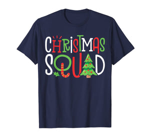 Christmas Squad Funny Xmas Tree Family Matching Pajamas Boys T-Shirt-315085