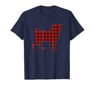 Christmas Pajama Pug Dog Tee Dogs Pajamas Xmas Gifts T-Shirt