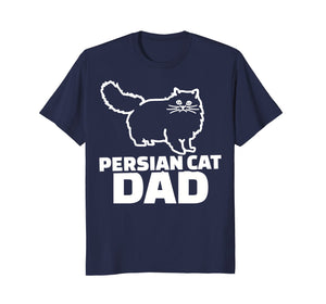Mens Persian cat dad T-Shirt
