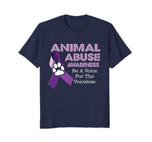 Load image into Gallery viewer, Animal Abuse Awareness T-Shirt Support Tee Apparel
