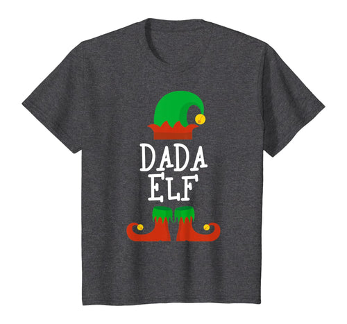 Dada Elf Christmas Funny Xmas Gift T-Shirt