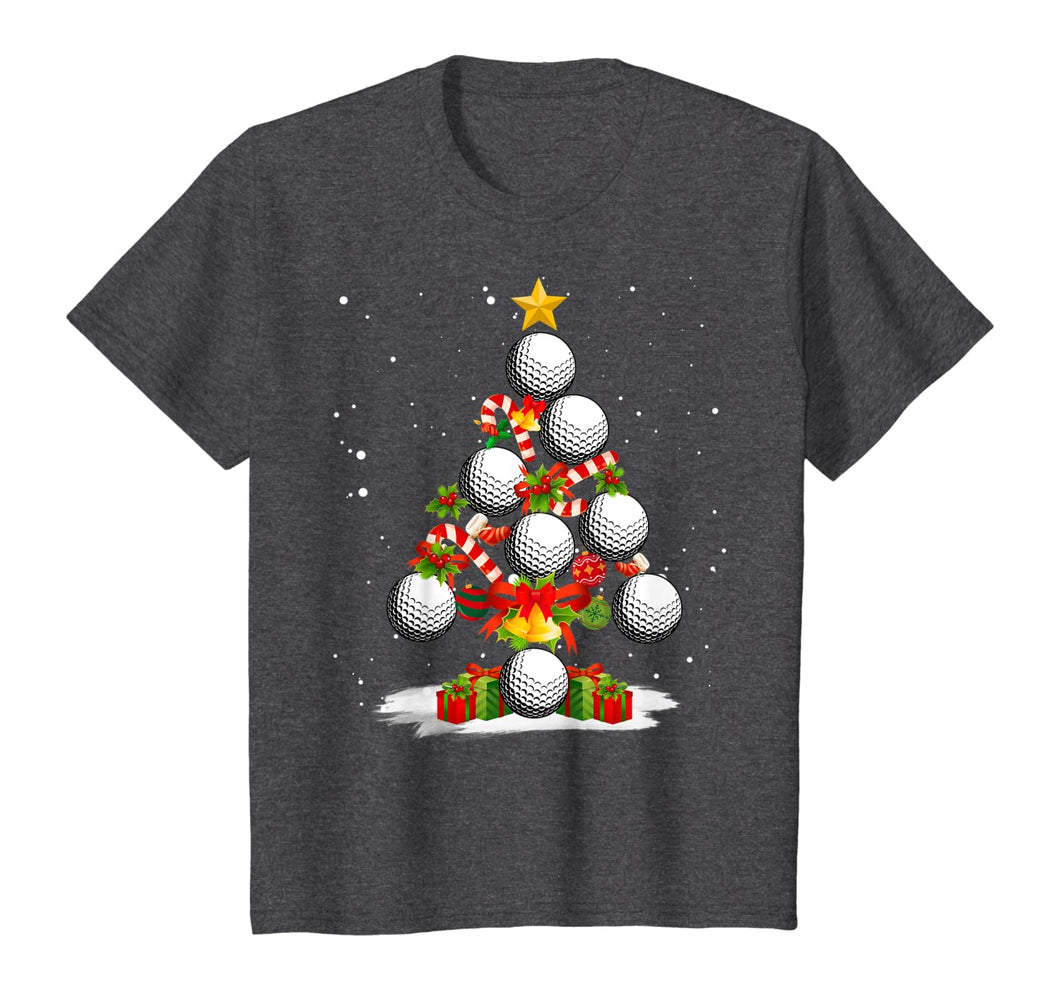 Christmas Pajama Golf Christmas Ornaments Tree Xmas Gift T-Shirt