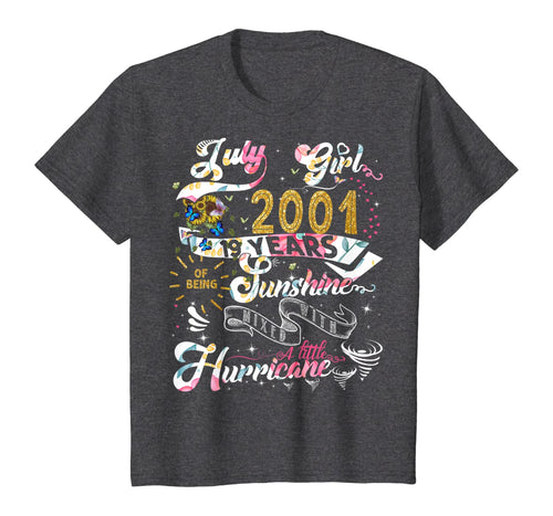 Vintage July 2001 Classic 19th birthday gifts 19 years old T-Shirt