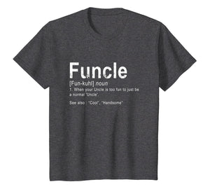 Mens Funcle Definition T shirt Funny Gift For Uncle