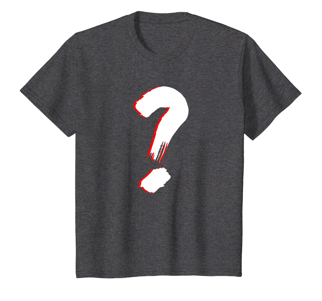 Question mark T shirt for cool and funny friends
