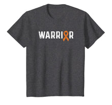 Load image into Gallery viewer, CRPS Awareness Products RSD Orange Ribbon Warrior T-Shirt
