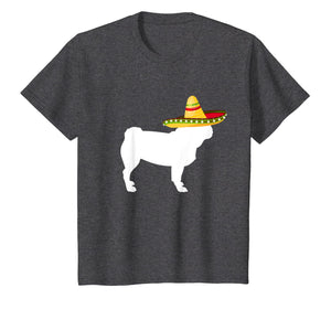 Pug Sombrero Cinco De Mayo Dog T-Shirt