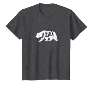 Nana Bear Granny Grandma T Shirt Funny Gift