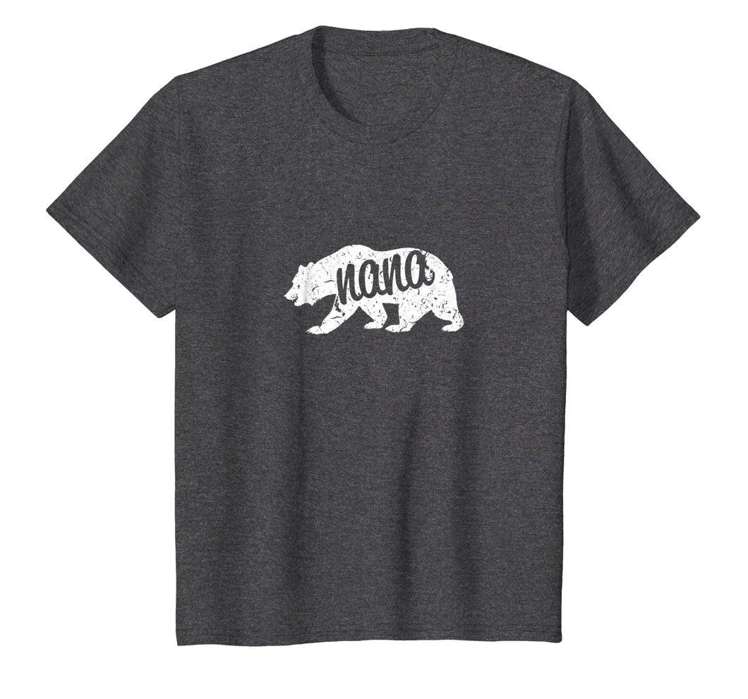 Nana Bear Granny Grandma T Shirt Funny Gift