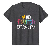 Load image into Gallery viewer, 4th Grade Teacher Shirts - I Love My Fourth Graders
