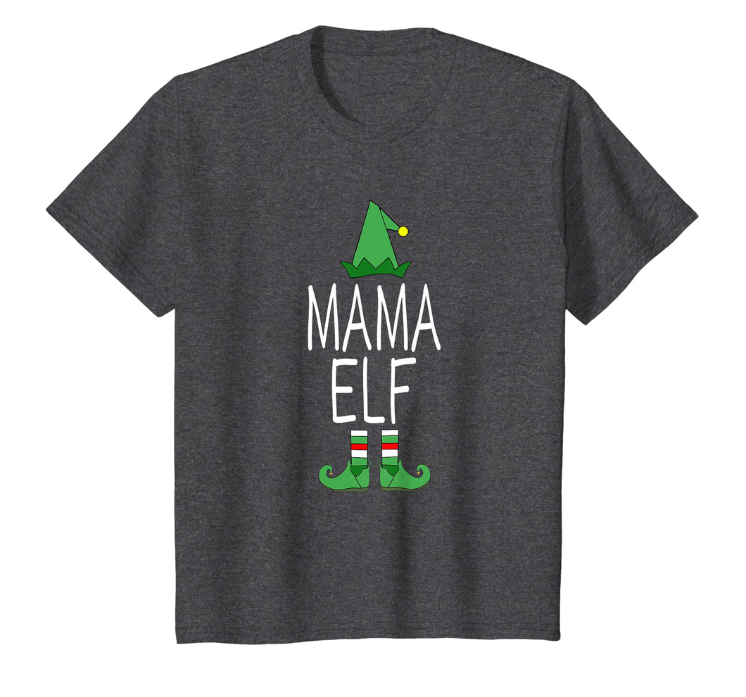 Matching Family Christmas Shirt Funny Mama Elf Gift