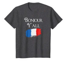 Load image into Gallery viewer, Bonjour Y&#39;All Funny French Flag Shirt France Lover Gift
