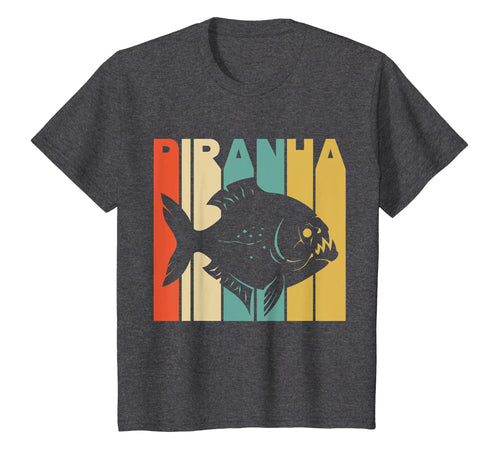Vintage Style Piranha Silhouette T-Shirt