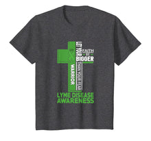 Load image into Gallery viewer, Lyme Disease Awareness Warrior Cross T Shirt
