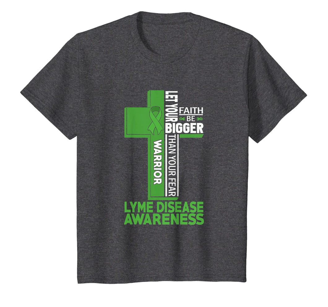 Lyme Disease Awareness Warrior Cross T Shirt