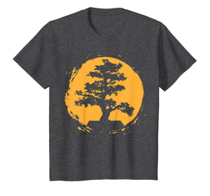 Bonsai Tree Zen Meditation Peace Balance Tshirt